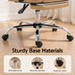 Artiss Executive Office Chair Leather Footrest Espresso