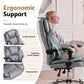Artiss Executive Office Chair Fabric Recliner Grey
