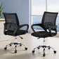 Set of 2 Artiss Mesh Office Chair Mid Back Black