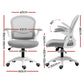 Set of 2 Artiss Mesh Office Chair Computer Gaming Desk Chairs Work Study Mid Back Grey
