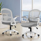 Set of 2 Artiss Mesh Office Chair Computer Gaming Desk Chairs Work Study Mid Back Grey