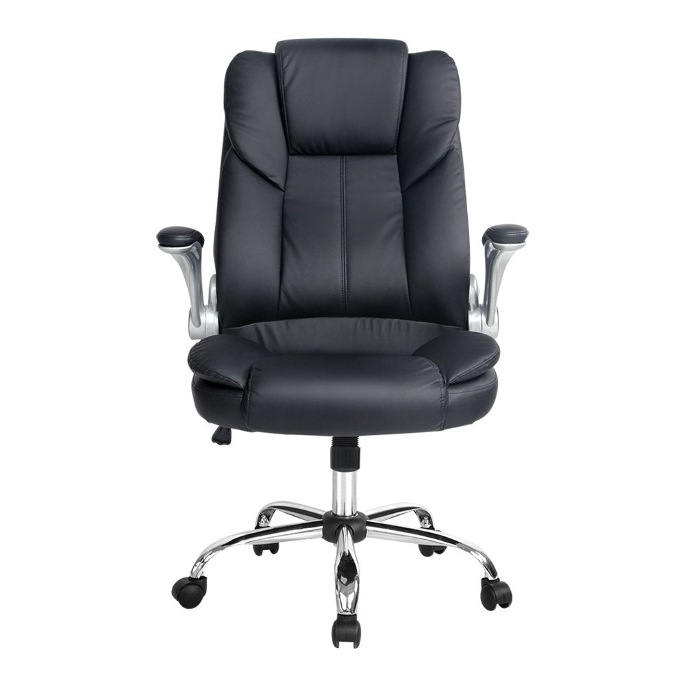 Lara Executive Office Chair Leather - Black
