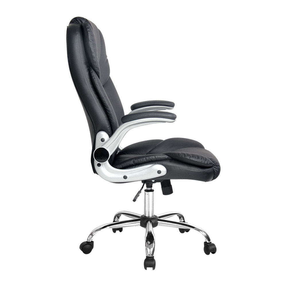 Lara Executive Office Chair Leather - Black