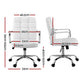 Artiss Office Chair Seat PU Work Computer Desk Chairs