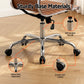 Artiss Office Chair Conference Chairs PU Leather Mid Back Brown