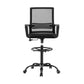 Artiss Office Chair Drafting Chairs Stool Computer Desk Studios Mesh Black