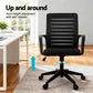Artiss Ergonomic Office Chair Mesh Computer Chairs with Lumbar Support Black