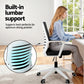 Artiss Ergonomic Office Chair Mesh Computer Chairs with Lumbar Support Black and White