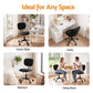 Artiss Armless Office Chair Ergonomic 360° Swivel Black