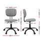 Artiss Armless Office Chair Ergonomic 360° Swivel Grey