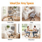 Artiss Armless Office Chair Ergonomic 360° Swivel Grey