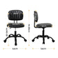 Artiss Armless Office Chair Black