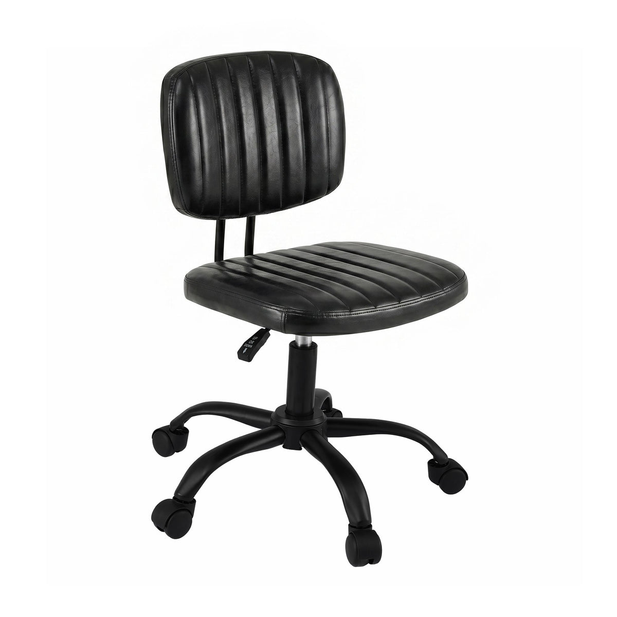 Artiss Armless Office Chair Black