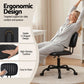 Artiss Armless Office Chair Black