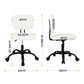 Artiss Armless Office Chair White