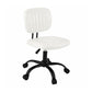 Artiss Armless Office Chair White