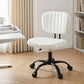 Artiss Armless Office Chair White