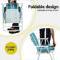 Azielle Set of 2 Outdoor Chairs Folding Camping Chair Steel Portable Patio Furniture - Black