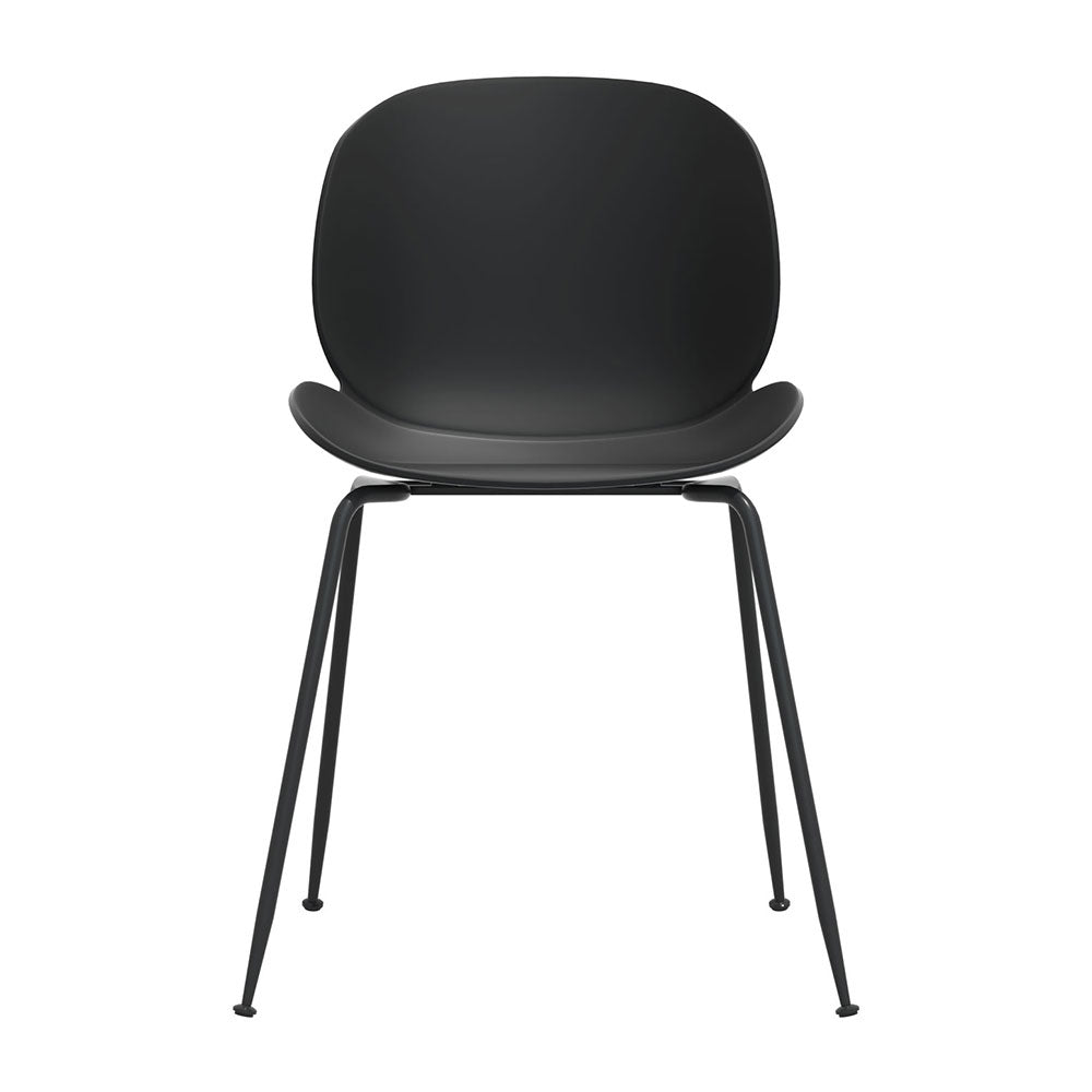 Henry Lounge Chair Patio Garden Furniture Set 4 Outdoor Dining Chairs - Black