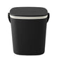 2-in-1 Outdoor Bar Table Portable Wine Cooler 15L Ice Bucket Tong Black