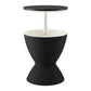 Outdoor Bar Table Portable Ice Bucket Cooler 30L Adjustable Top Black
