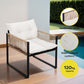 Lirien 6-Seater Outdoor Sofa Set Table Chair Set Garden Rattan Patio Furniture 7-Piece - Grey