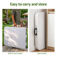 180cm Folding Table Portable Fold-in-Half with Handle Camping Picnic - White