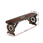 Vaelin Outdoor Garden Bench Seat Wooden Patio Furniture Wagon Wood