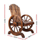 Celestia Wooden Wagon Chair Outdoor - Brown