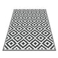 Oleg 120x180cm 120x180cm Outdoor Rugs Large Carpet Reversible Area Mat PP Dual-Sided Patio Rug Cross