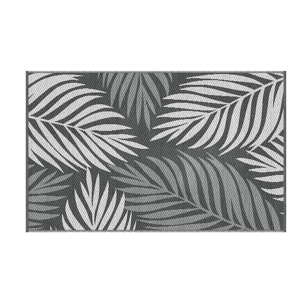 Dobromil 152x244cm 152x244cm Outdoor Rugs Large Carpet Reversible Area Mat PP Dual-Sided Patio Rug Leaf