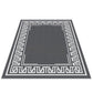 Kojata 274x366cm 274x366cm Outdoor Rugs Large Carpet Reversible Area Mat PP Dual-Sided Patio Rug Greek Key