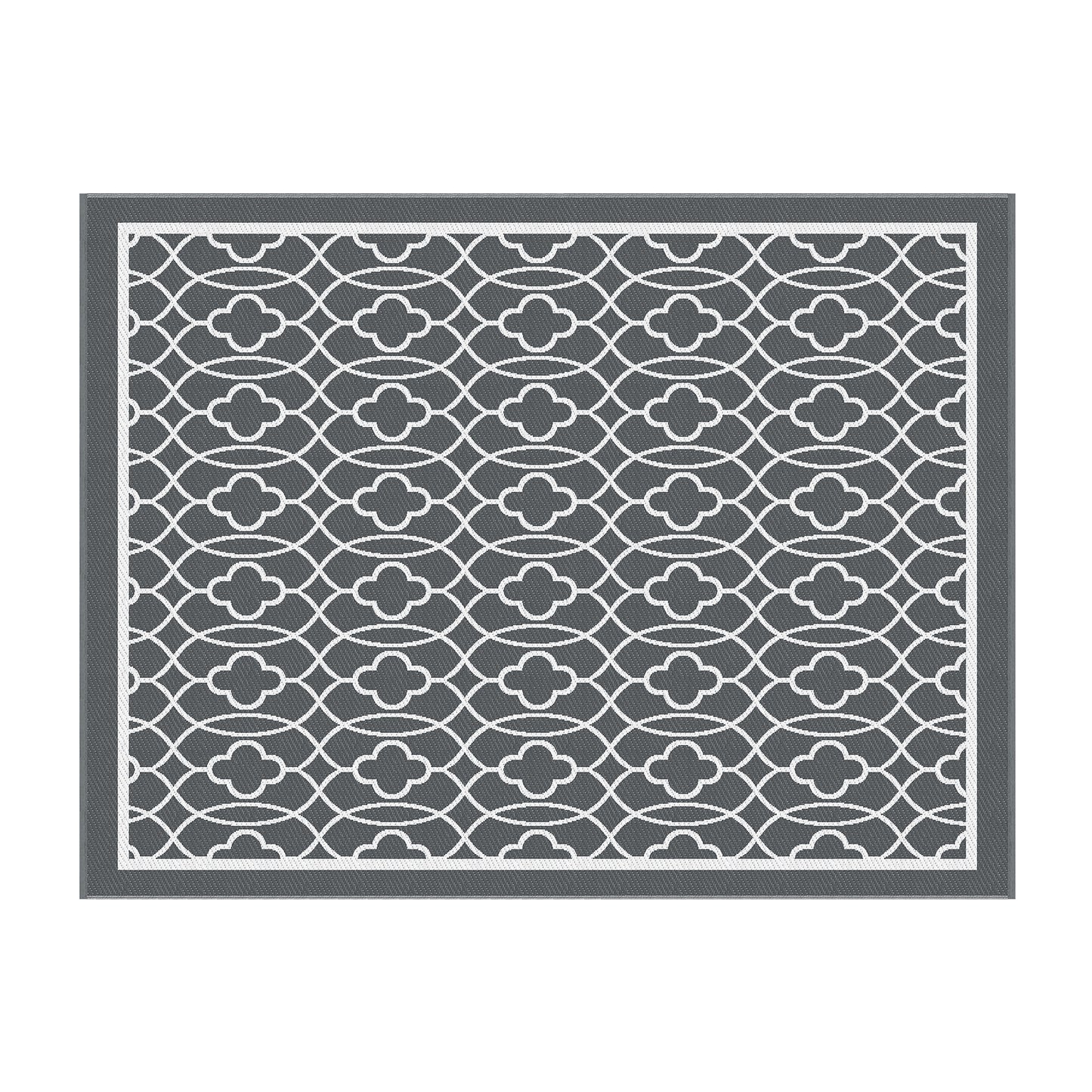 Radovan 274x366cm 274x366cm Outdoor Rugs Large Carpet Reversible Area Mat PP Dual-Sided Patio Rug