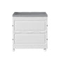 159L Outdoor Storage Box Stackable Cupboard Camping Organizer Wheels