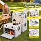 80L Outdoor Storage Box Foldable Camping Collapsible Bins Organizer