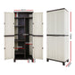 Outdoor Storage Cabinet Lockable Cupboard Garage 173cm