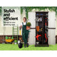 Outdoor Storage Cabinet Lockable Cupboard Garage 173cm