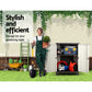 Outdoor Storage Cabinet Lockable Cupboard Garage 92cm