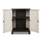 Outdoor Storage Cabinet Cupboard Lockable Garage 92cm