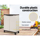 Outdoor Storage Cabinet Cupboard Lockable Garage 92cm