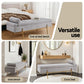 Storage Ottoman Bed 140cm Pillow Foot Stool