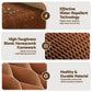 Brook Folding Kraft Paper Bed Frame with Mattress and Pillow - Brown