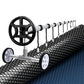 Pool Cover 600 Micron 10x4m with Roller 4m Swimming Pools Black Solar Blanket