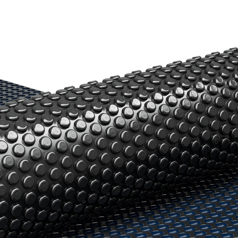 Pool Cover 600 Micron 11x4.8m Swimming Pool Solar Blanket Blue Black