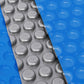 Pool Cover 600 Micron 11x6.2m Swimming Pool Solar Blanket Blue Silver