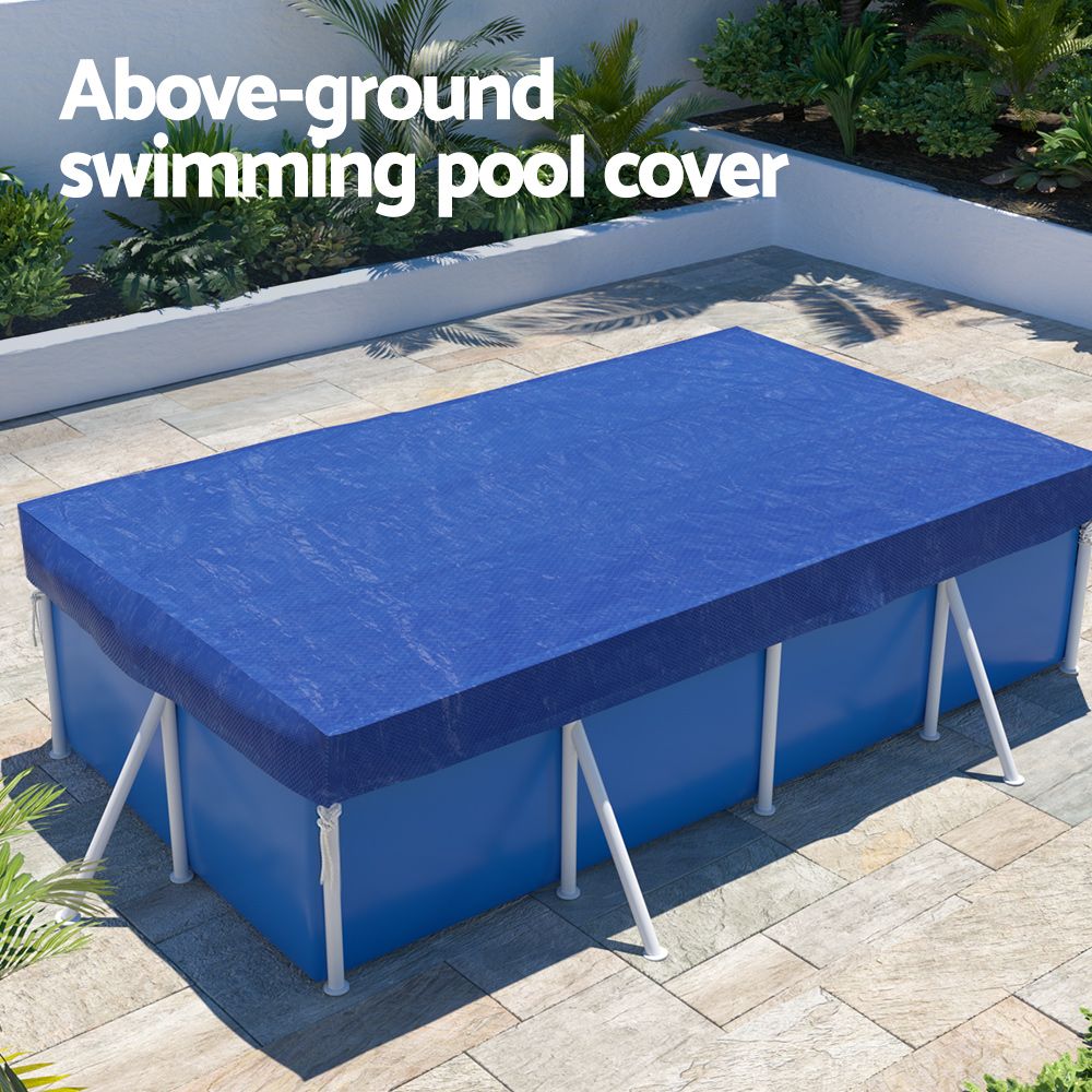 Pool Cover 3x2m Above-ground Swimming Pool Blanket Blue