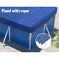 Pool Cover 3x2m Above-ground Swimming Pool Blanket Blue