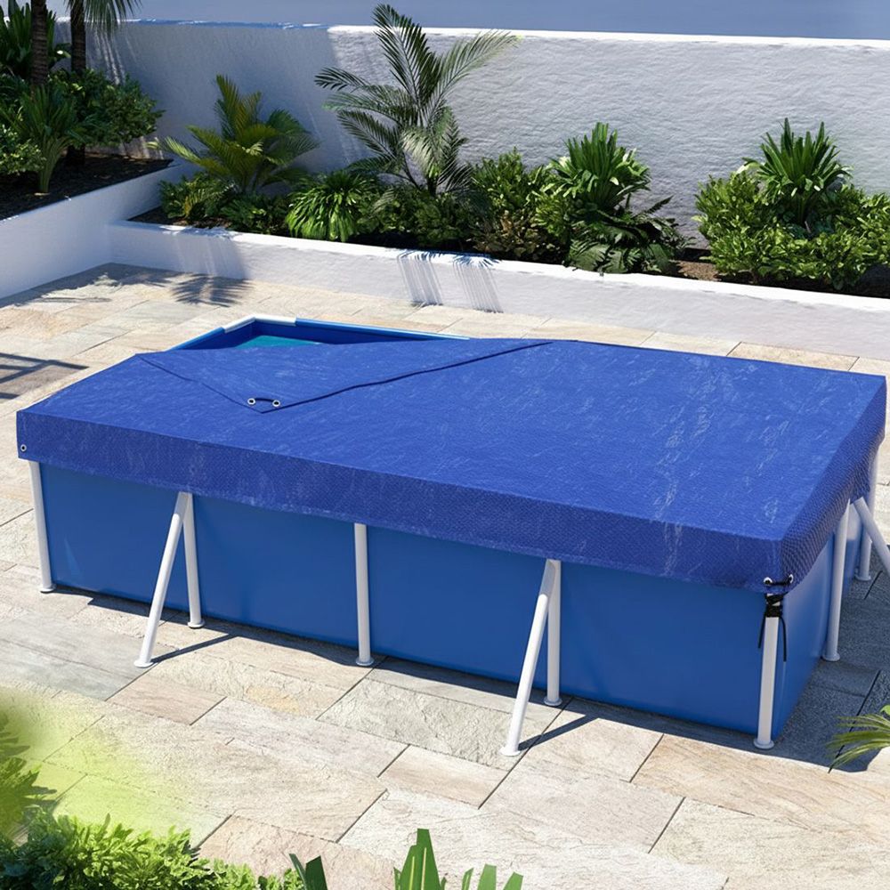 Pool Cover 3x2m Above-ground Swimming Pool Blanket Blue