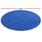Pool Cover Fit 3.66m Round Above-ground Swimming Pool Blanket Blue
