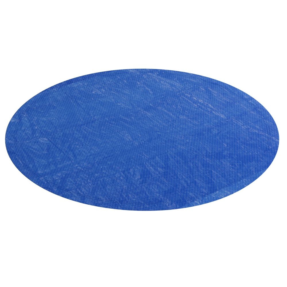Pool Cover Fit 3.66m Round Above-ground Swimming Pool Blanket Blue